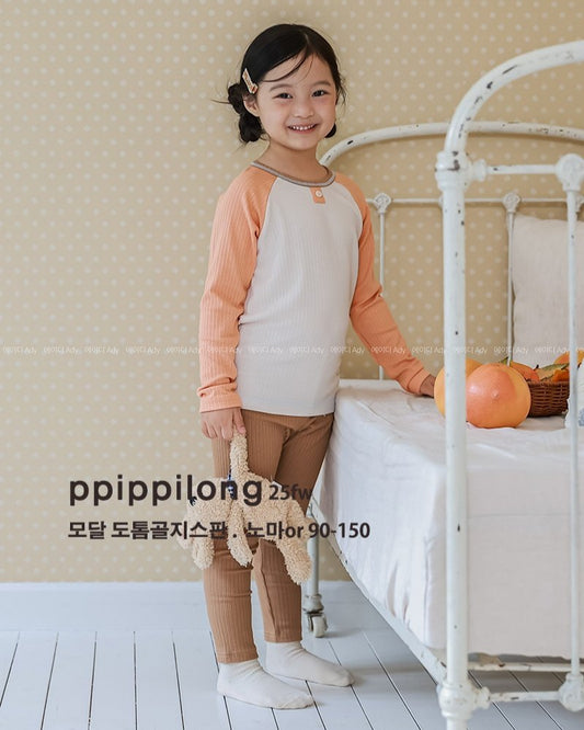 OR 모달 도톰 골지스판 9부 상하세트 Orange Modal Warm Set