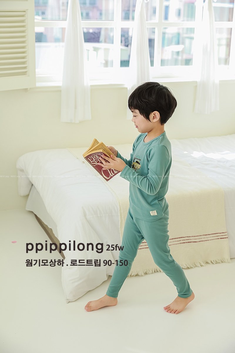 로드트립 웜기모 9부 상하세트 Road Trip Warm Fleece Set