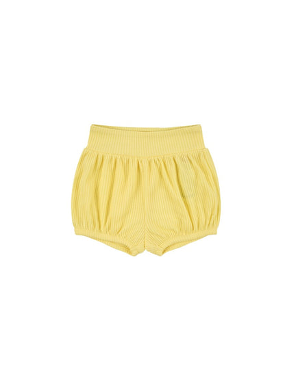 [BABY SET] Light Yellow Colorful Stripe Short One Mile