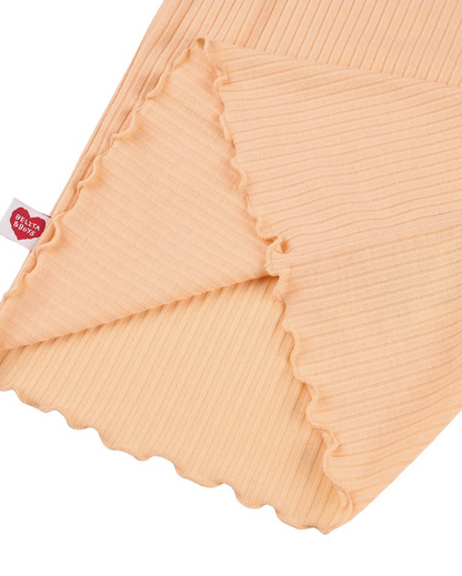[GIRL SET] Orange BB Heart Two-Tone Sleeveless One Mile