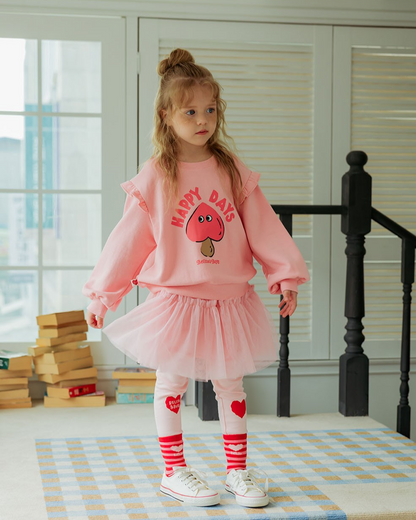 GIRL Pink Layered Tulle Skirt