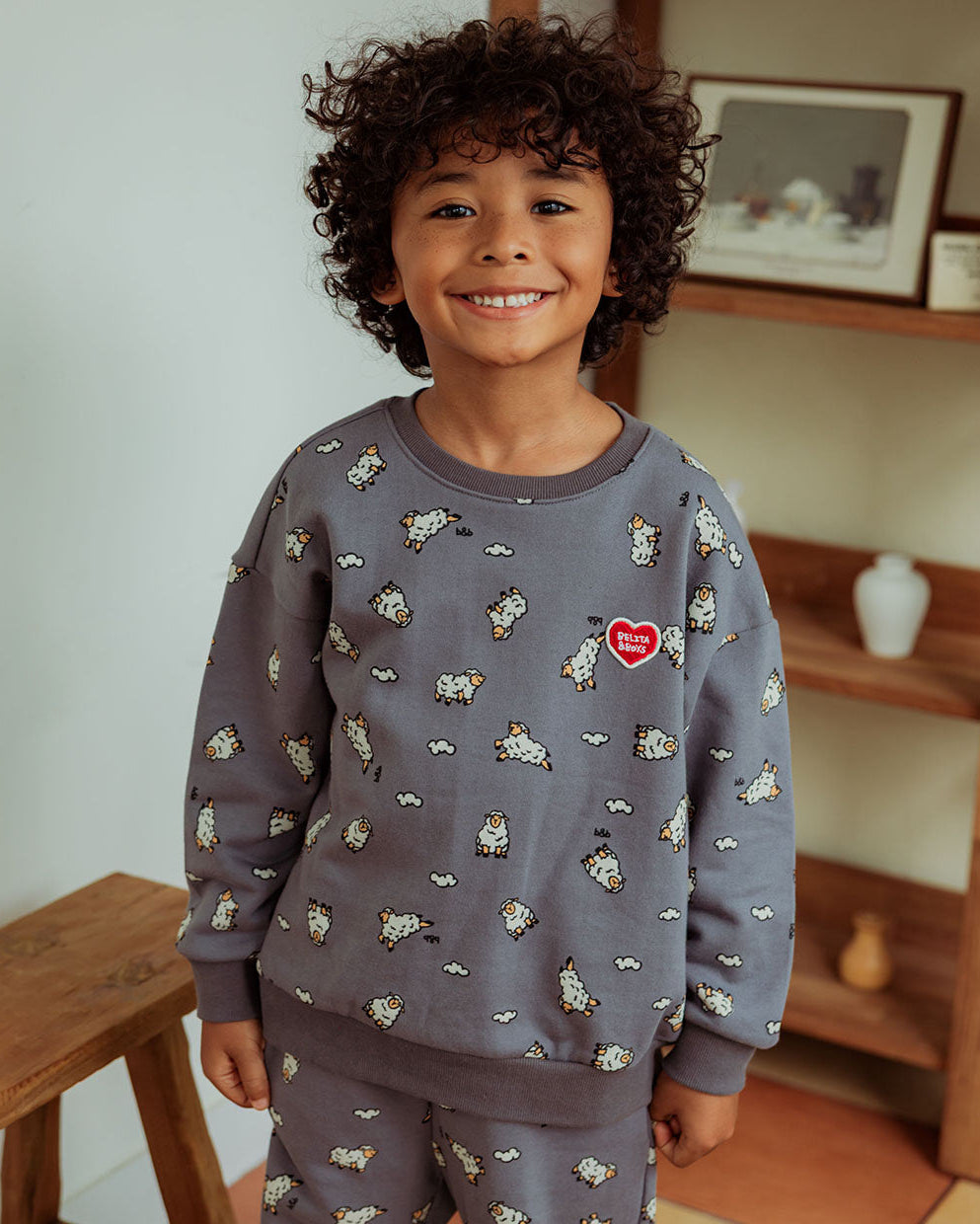 [SET] Grey Sheep Patter Jogger