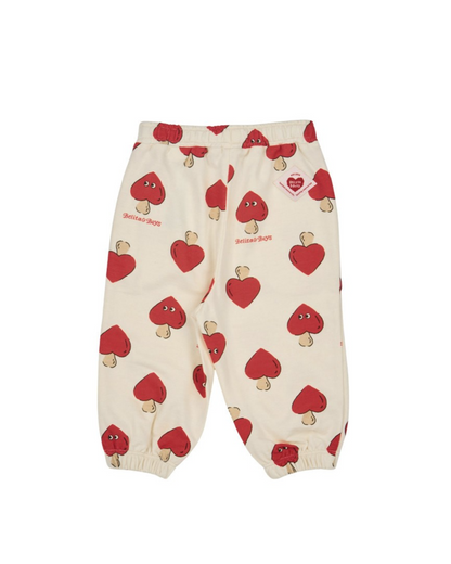 [BABY SET] Red Mushroom Pattern Jogger