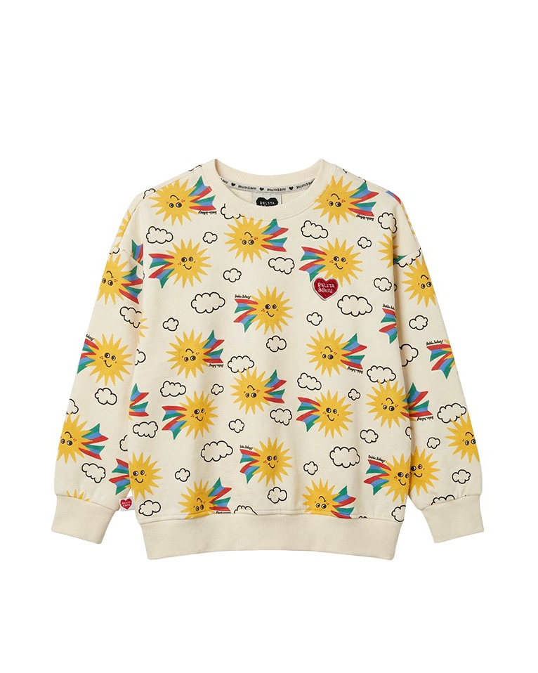 [SET] Cream Sun Pattern Jogger