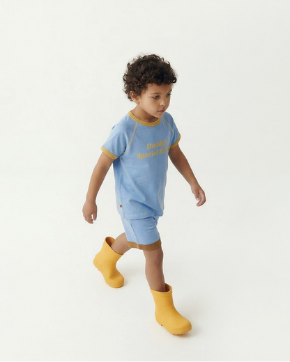 Light Blue Daddy Short Sleeve