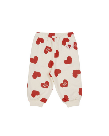 [BABY SET] Red BB Heart Pattern Jogger