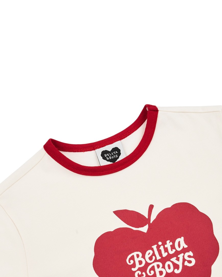 Red Bubble Apple Short Sleeve