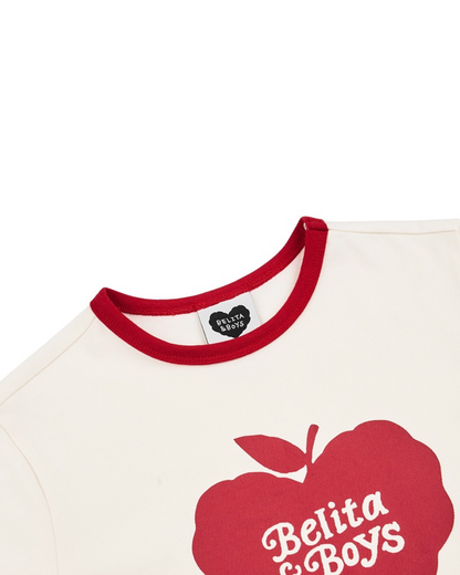 Red Bubble Apple Short Sleeve