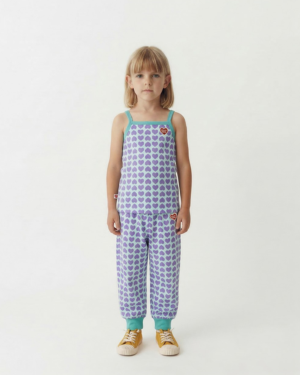 Violet BB Heart Pattern One Mile Jogger
