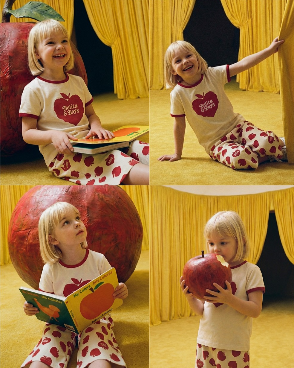 Red Bubble Apple Short Sleeve