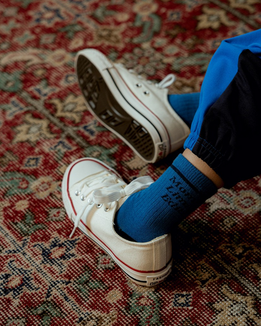 Blue Mommy Socks