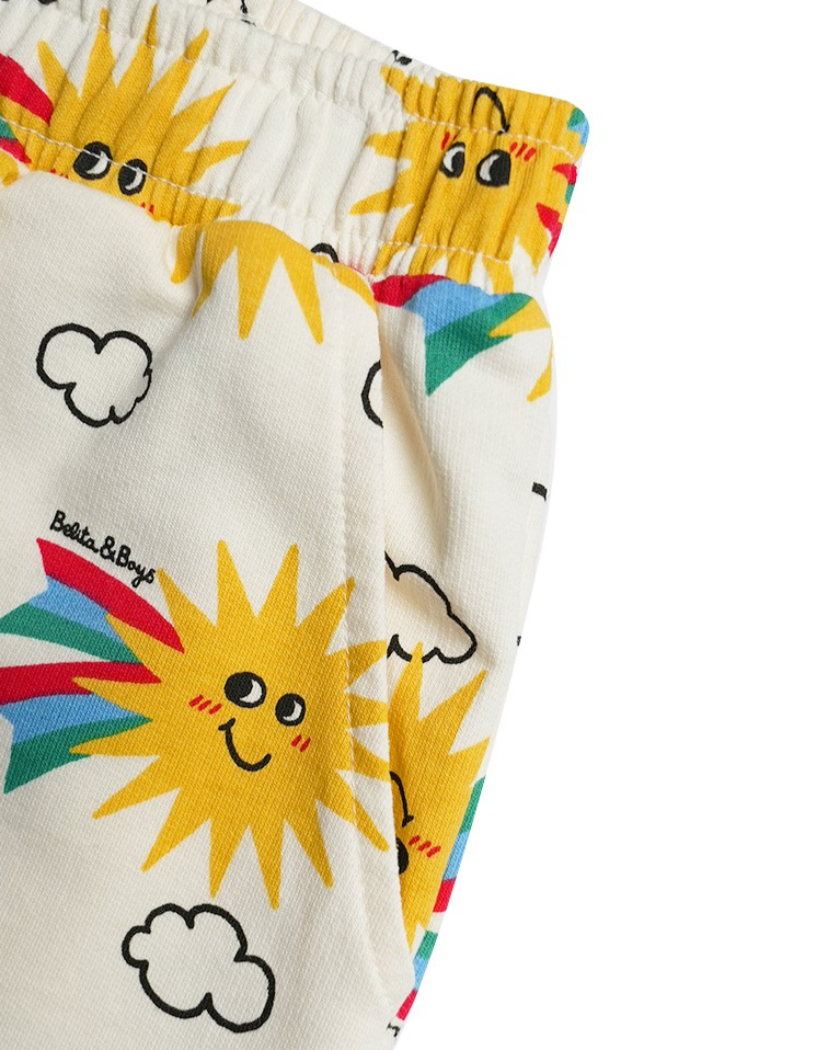 [SET] Cream Sun Pattern Jogger