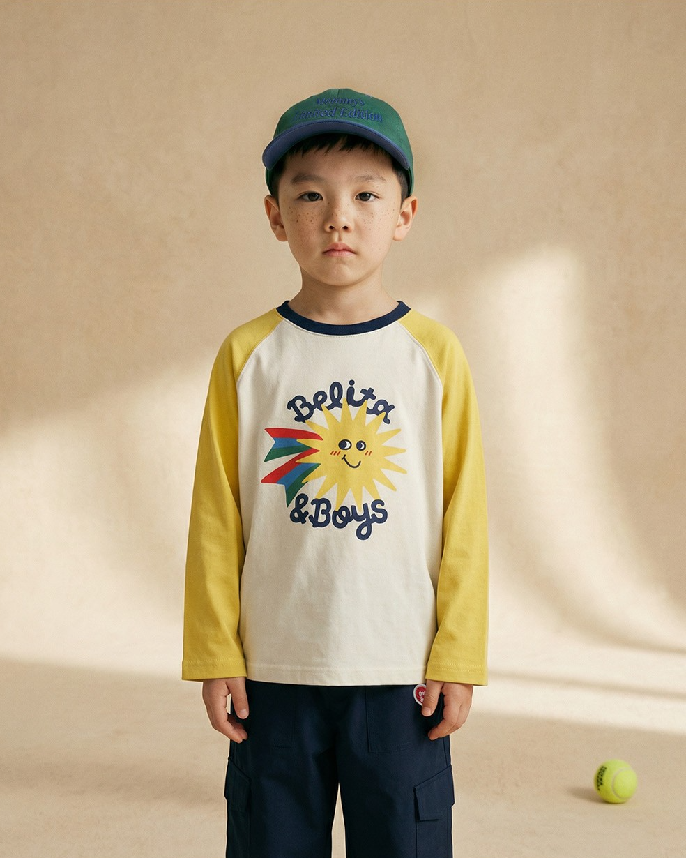 Navy BB Heart Fatigue Cargo Pants