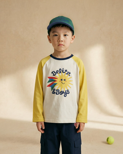 Navy BB Heart Fatigue Cargo Pants