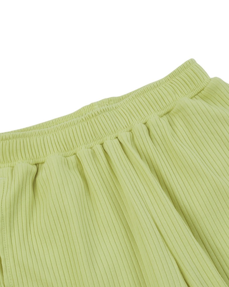 [SET] Light Blue BB Heart Two-Tone Sleeveless One Mile