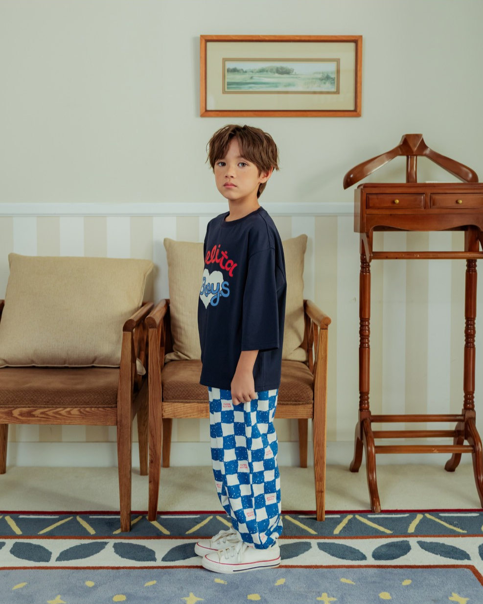 Navy Belita Mid Sleeve