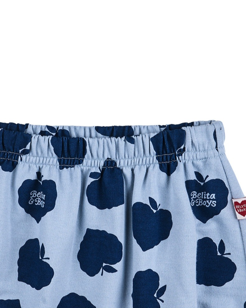 [BABY SET] Navy Bubble Apple Pattern Shorts