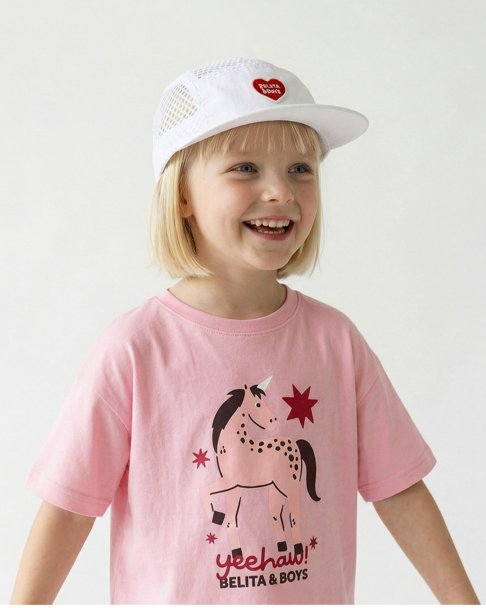 Pink Horse Graphic Short Sleeve Tee