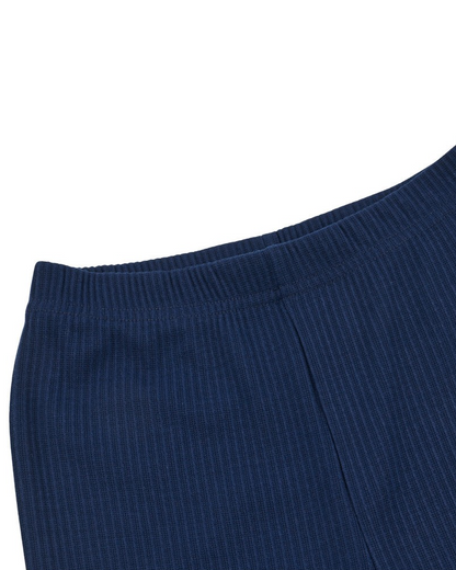 [SET] Blue Colorful Stripe Short One Mile
