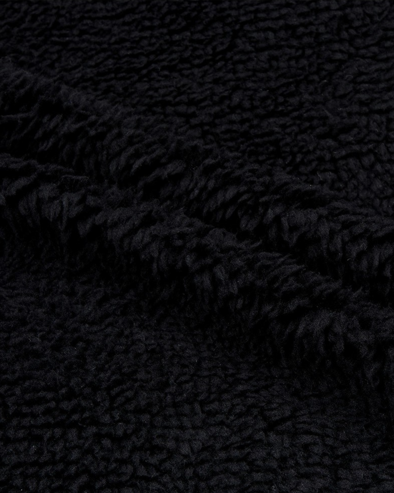 BABY Black Bear Fur Hooded Jumpsuit