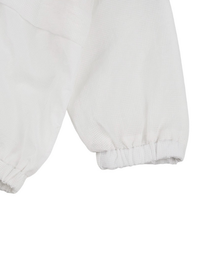 BABY White BB Heart Hooded Windbreaker