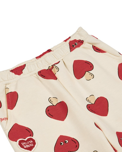 [BABY SET] Red Mushroom Pattern Jogger