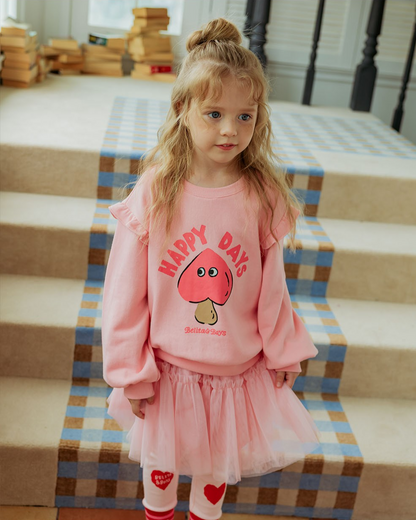 GIRL Pink Layered Tulle Skirt