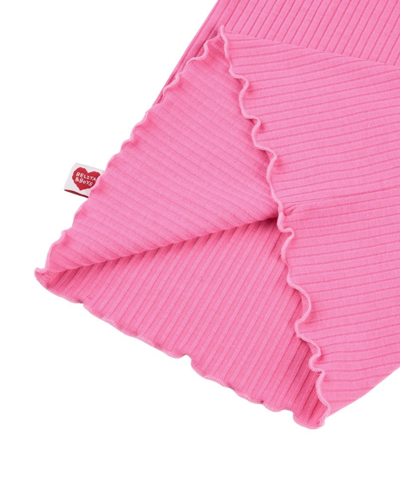 [GIRL SET] Pink BB Heart Two-Tone Sleeveless One Mile