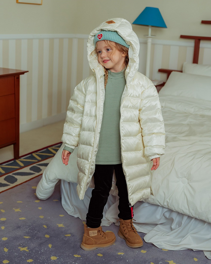 Black Velour Rib Leggings