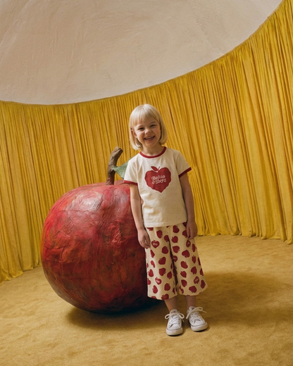 Red Bubble Apple Short Sleeve