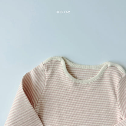 제티 ST 골지 실내복 Zetty Stripe Set (2 Pieces)