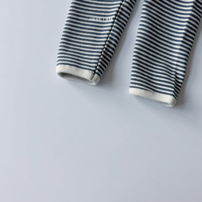 제티 ST 골지 실내복 Zetty Stripe Set (2 Pieces)