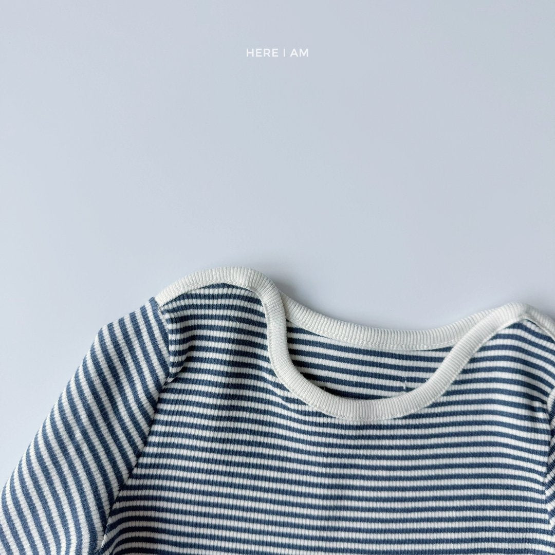 제티 ST 골지 실내복 Zetty Stripe Set (2 Pieces)