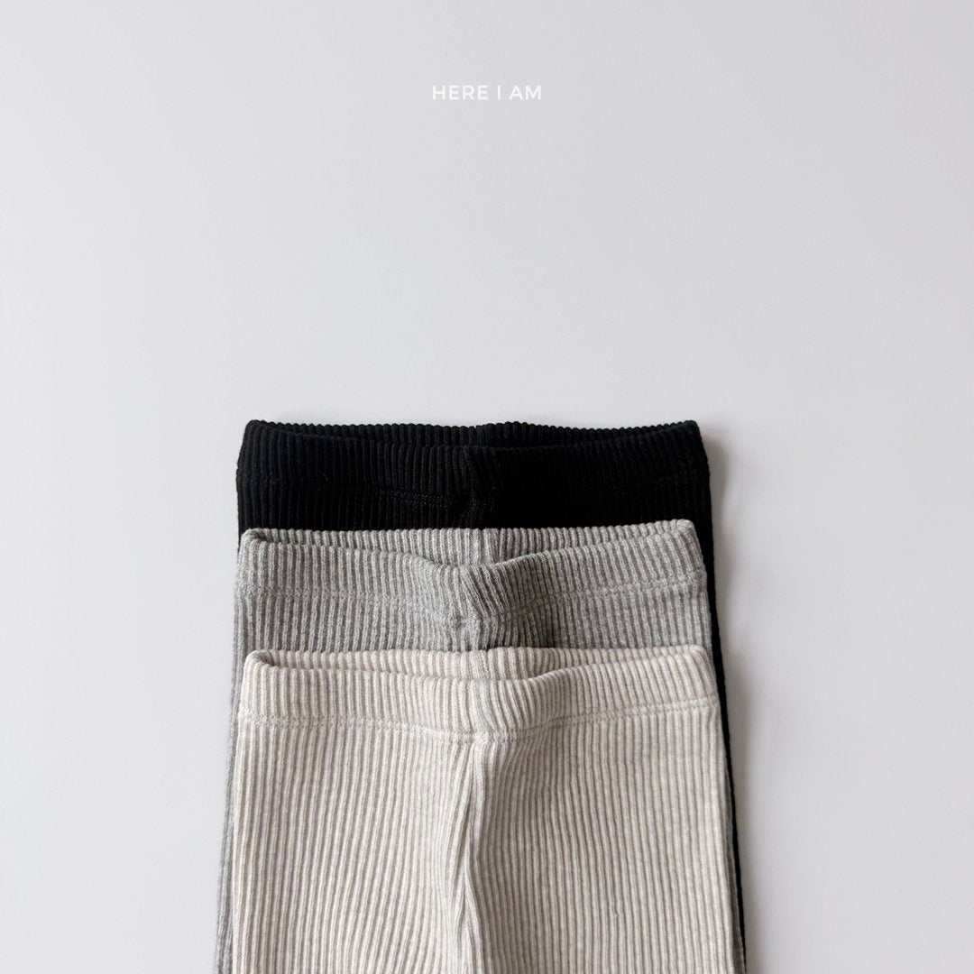 소프트 골지 레깅스 Soft Ribbed Leggings