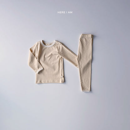 에센셜 / 플레인 실내복 Essential Plain Set (2 Pieces)