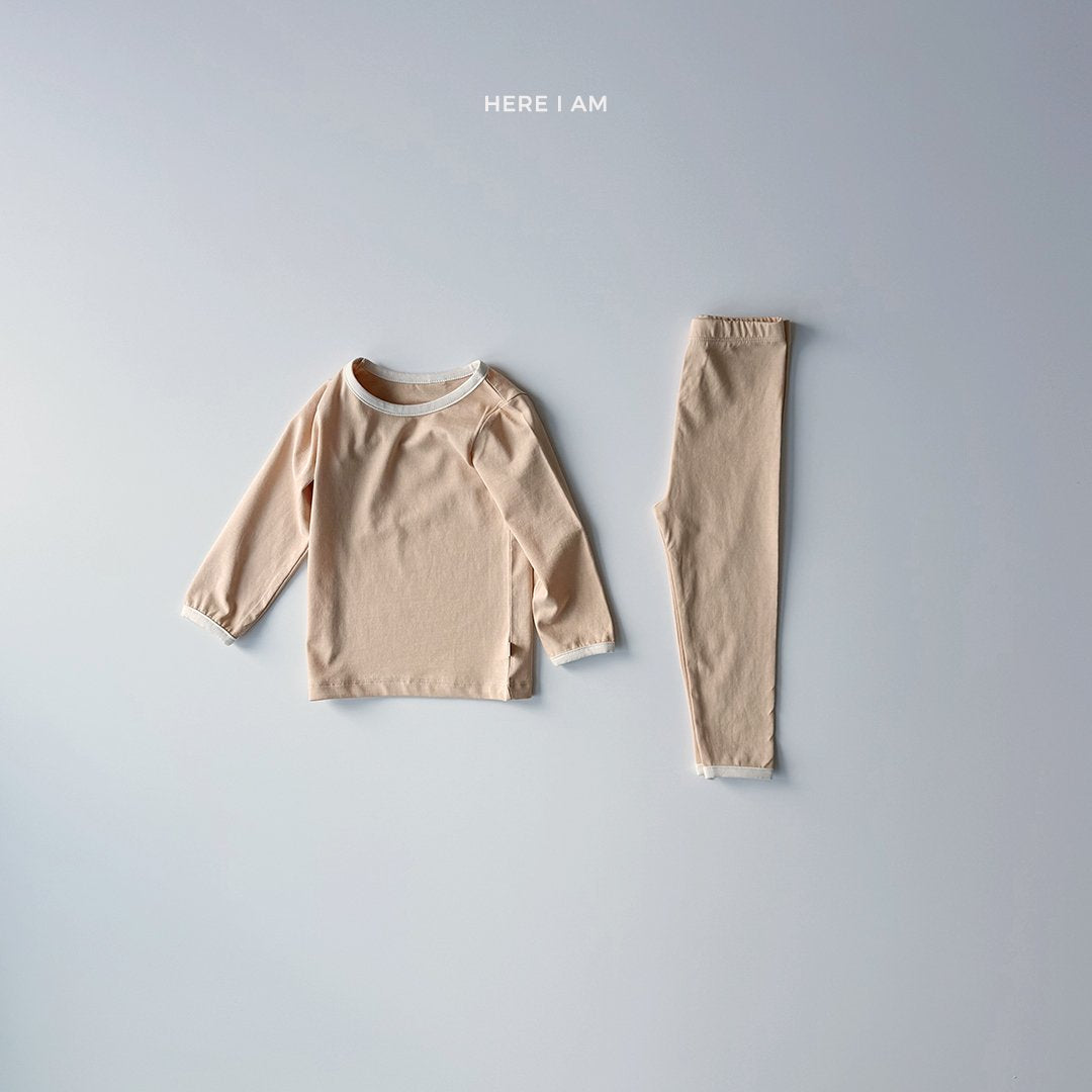 에센셜 / 플레인 실내복 Essential Plain Set (2 Pieces)