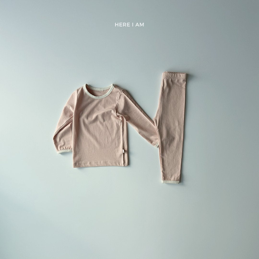 에센셜 / 플레인 실내복 Essential Plain Set (2 Pieces)
