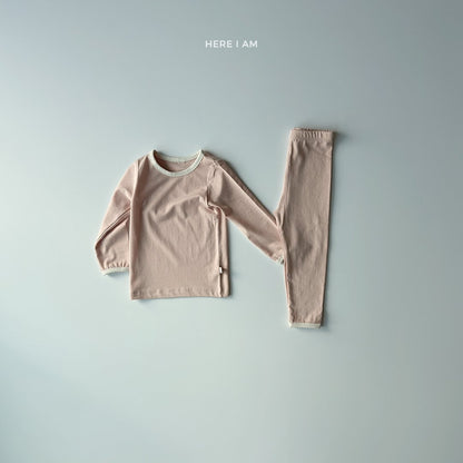 에센셜 / 플레인 실내복 Essential Plain Set (2 Pieces)