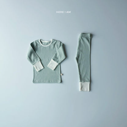 조이 골지 실내복 Joy Ribbed Set (2 Pieces)