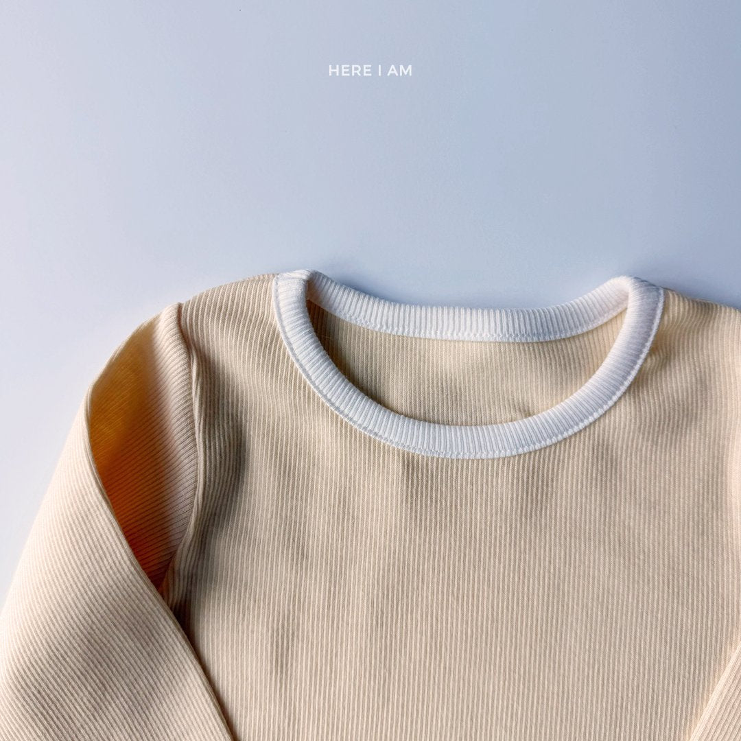 조이 골지 실내복 Joy Ribbed Set (2 Pieces)