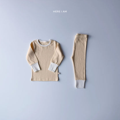 조이 골지 실내복 Joy Ribbed Set (2 Pieces)