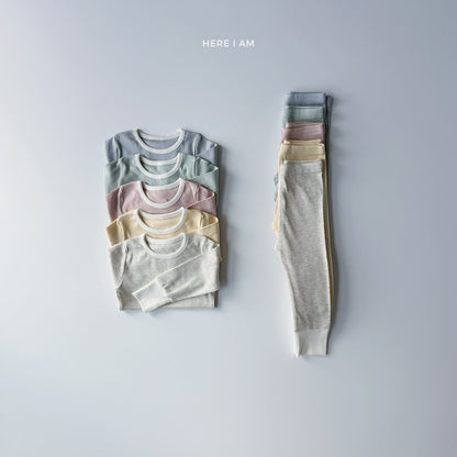 조이 골지 실내복 Joy Ribbed Set (2 Pieces)