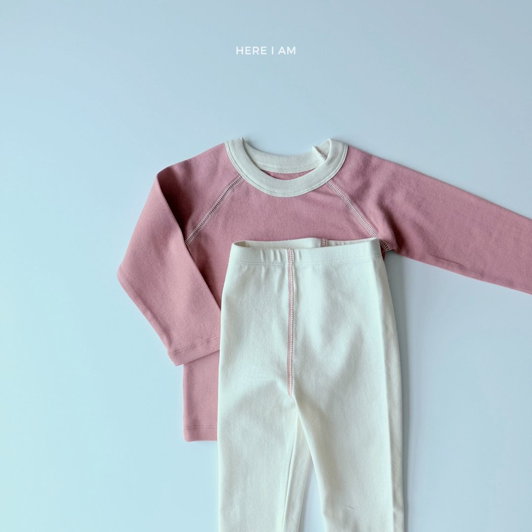 플랫 스티치 실내복 Flat Stitch Set (2 Pieces)