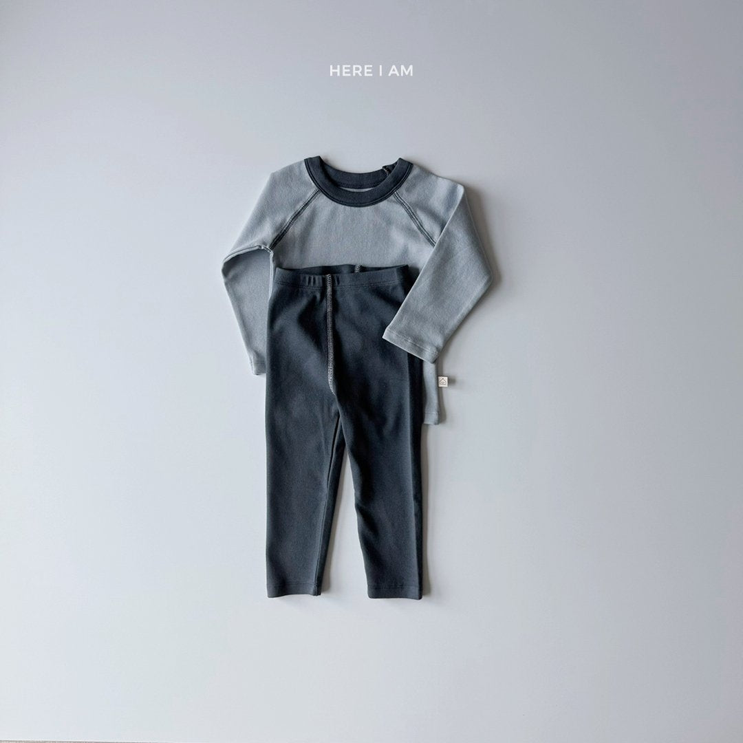 플랫 스티치 실내복 Flat Stitch Set (2 Pieces)