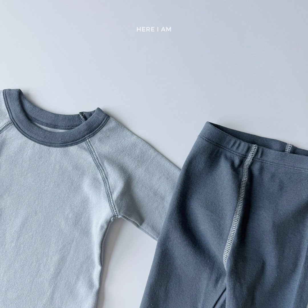 플랫 스티치 실내복 Flat Stitch Set (2 Pieces)