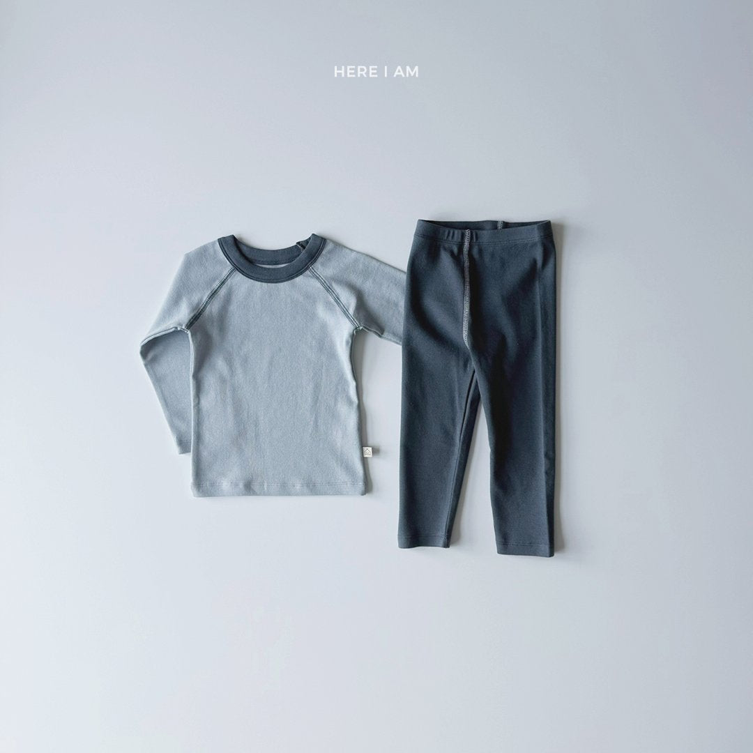 플랫 스티치 실내복 Flat Stitch Set (2 Pieces)