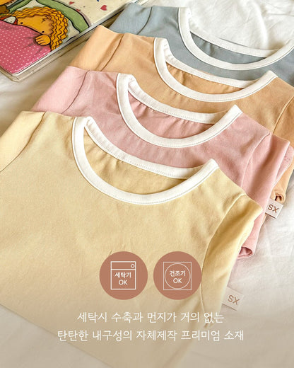 에센셜 / 플레인 실내복 Essential Plain Set (2 Pieces)