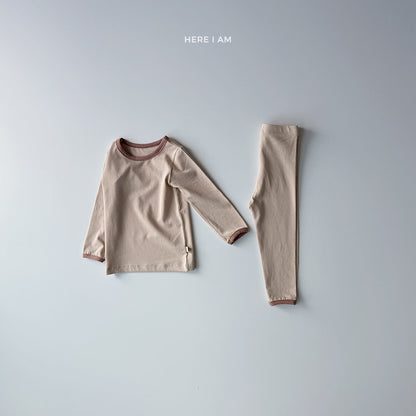 에센셜 / 플레인 실내복 Essential Plain Set (2 Pieces)