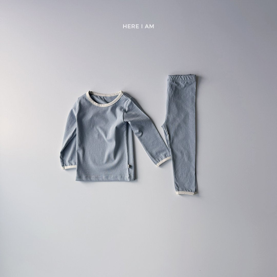 에센셜 / 플레인 실내복 Essential Plain Set (2 Pieces)