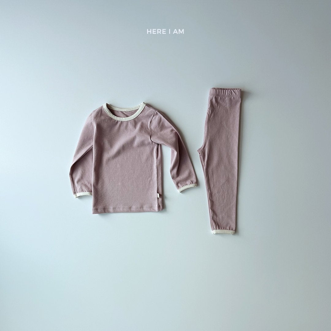 에센셜 / 플레인 실내복 Essential Plain Set (2 Pieces)